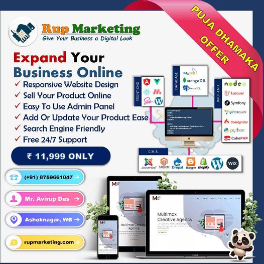 If You Interested In Digital Marketing,
Like- Business Promotion, Social Media Marketing, Email Marketing, WhatsApp Marketing, Search Engine Optimization, Review Marketing, Grownup Visitor, YouTube Su…